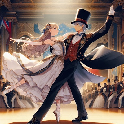 踊る英国紳士イラスト版