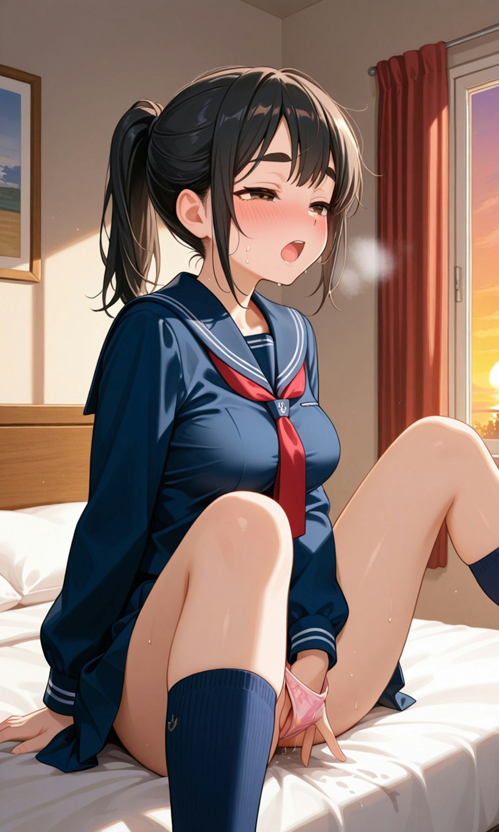 ⑥性癖/授業が頭に入らなかった‥投稿サイトの事ばかり考えていた‥あァ‥もし翔君に昨日のオナニーを沢山撮られ‥あそこに投稿されたら‥あぁ‥想像したけで‥あぁ‥もう我慢できない‥ハァ‥だめ指が止まらない‥