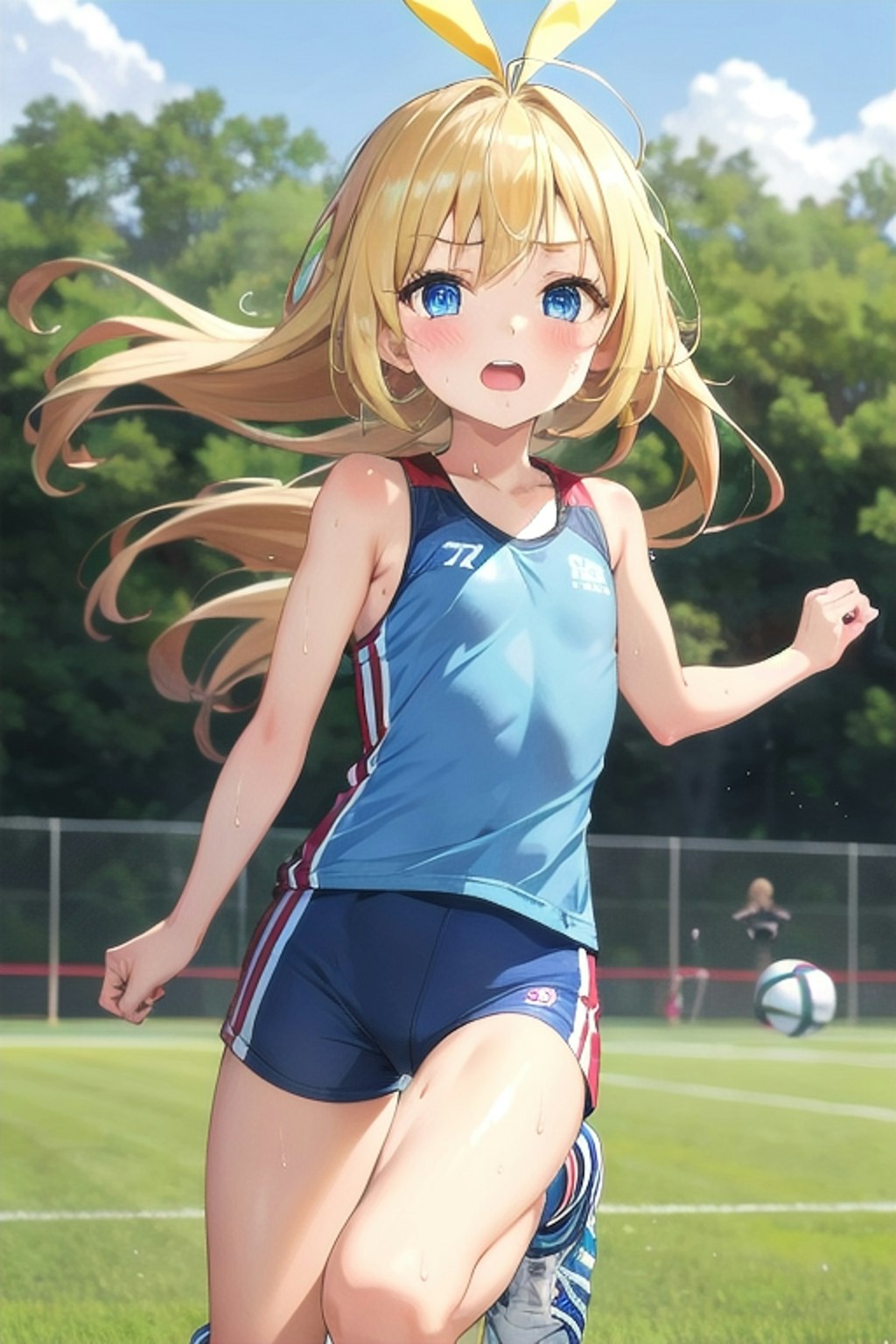 ランニング少女