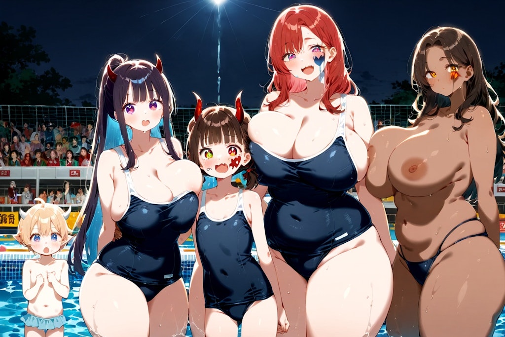 ドキッ！丸ごと水着！女だらけの水泳大会 ポロリもあるよ