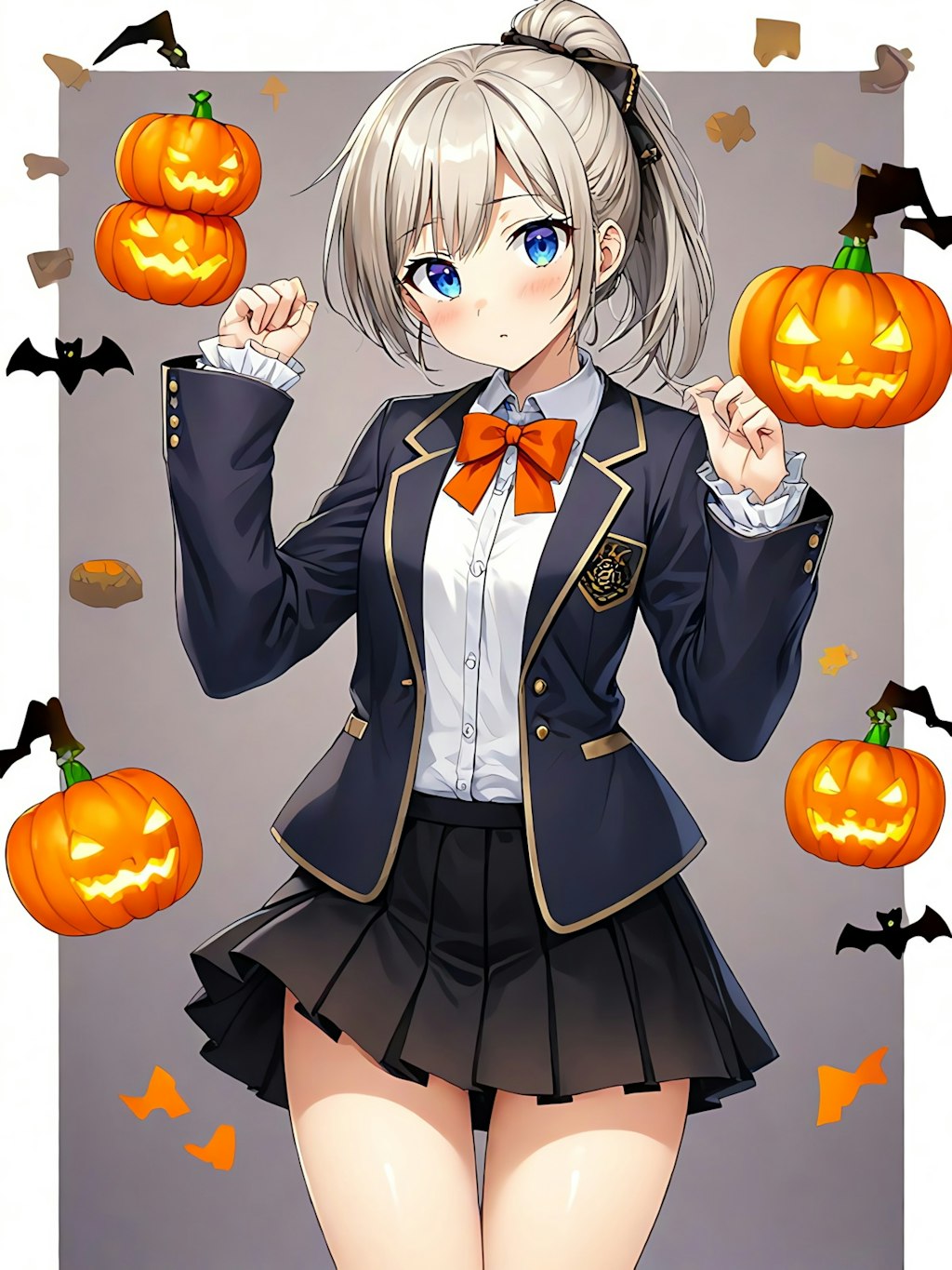 ハロウィン🎃色んな髪型の女子高生！