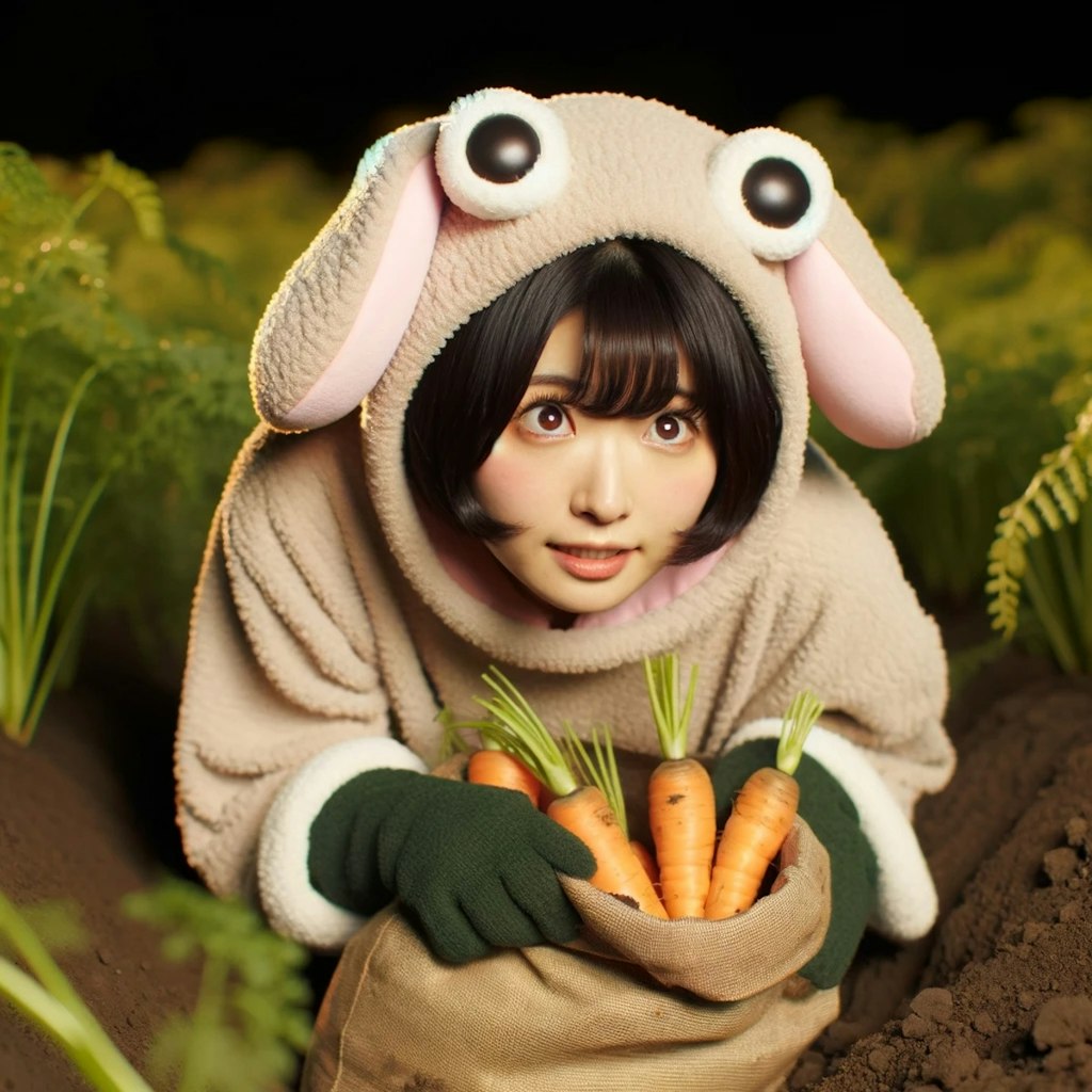 ウチノコのニンジン収穫祭🥕