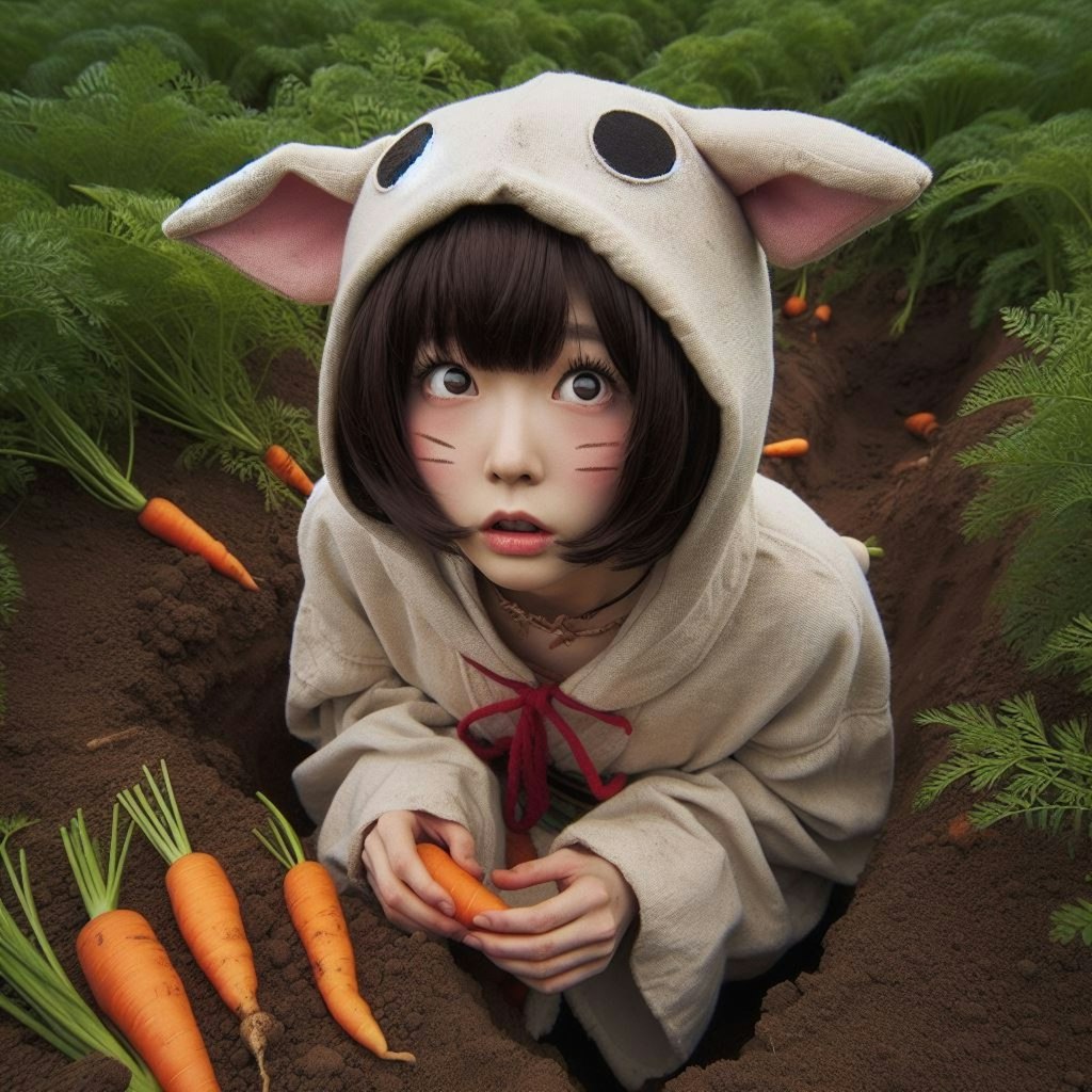 ウチノコのニンジン収穫祭🥕