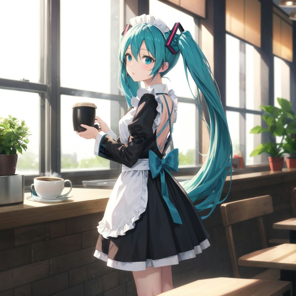 喫茶店でアルバイト