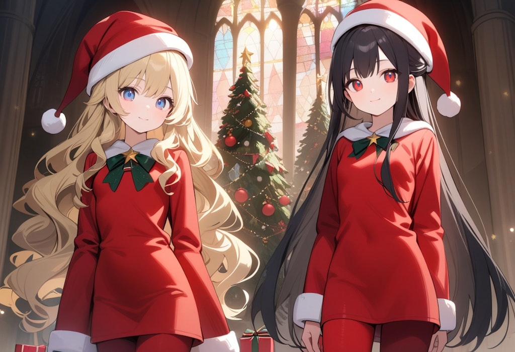 ちちぷいちゃんとししょちゃんのクリスマス2024