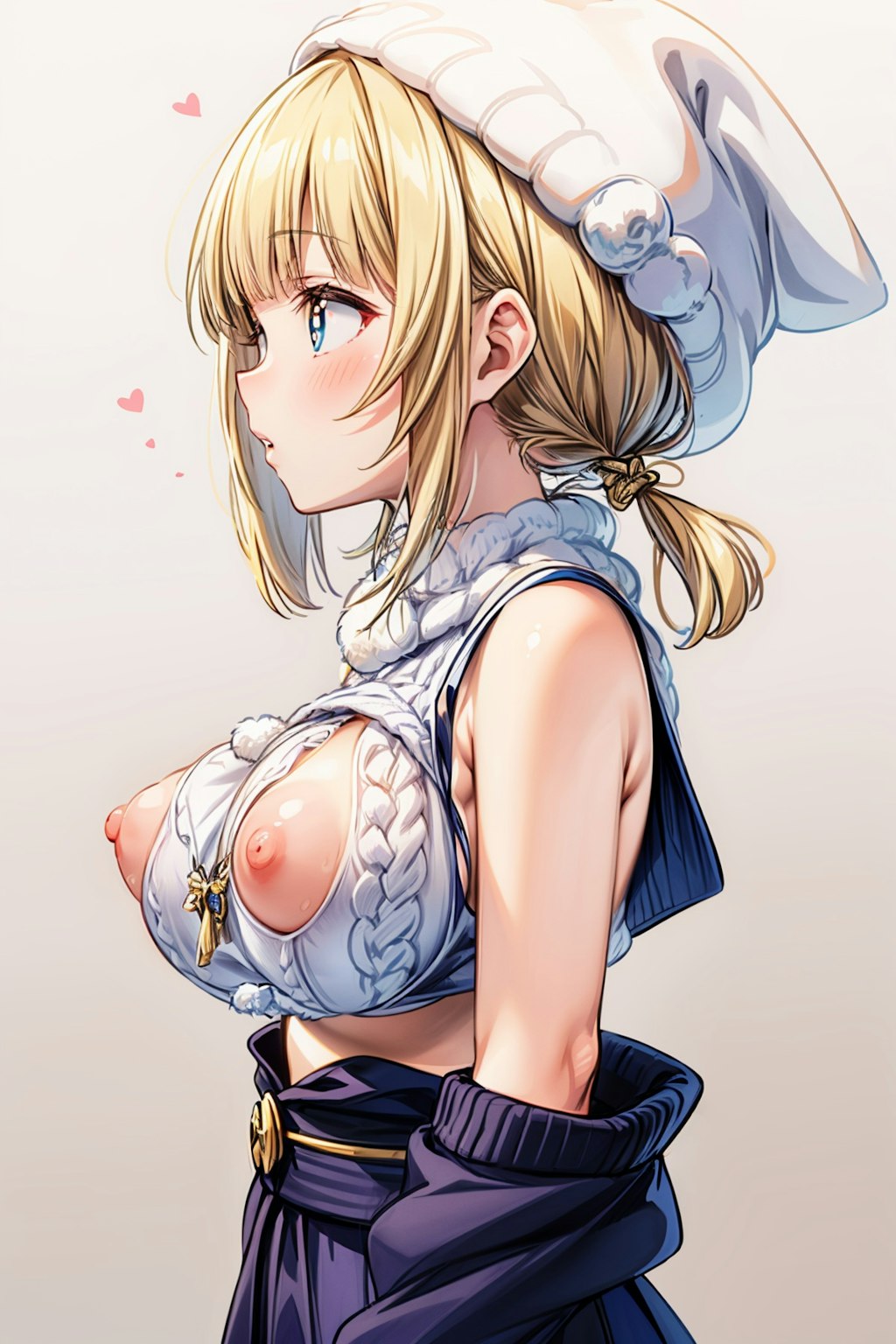 ランダム衣装でポロリ