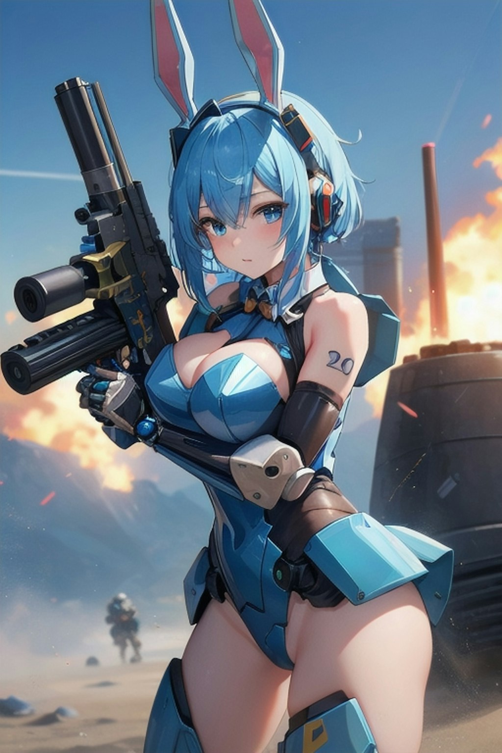 テスト2丁拳銃娘8