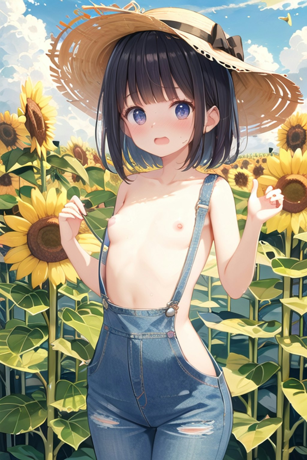 👧👒🌻