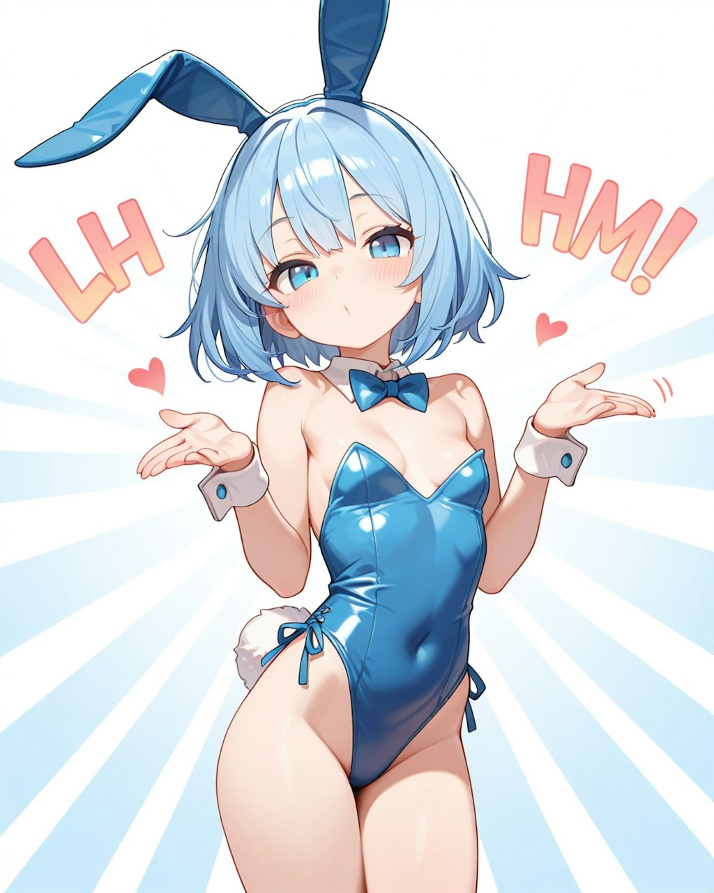 ぺったんこバニーちゃん♡