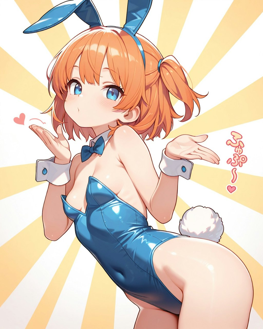 ぺったんこバニーちゃん♡