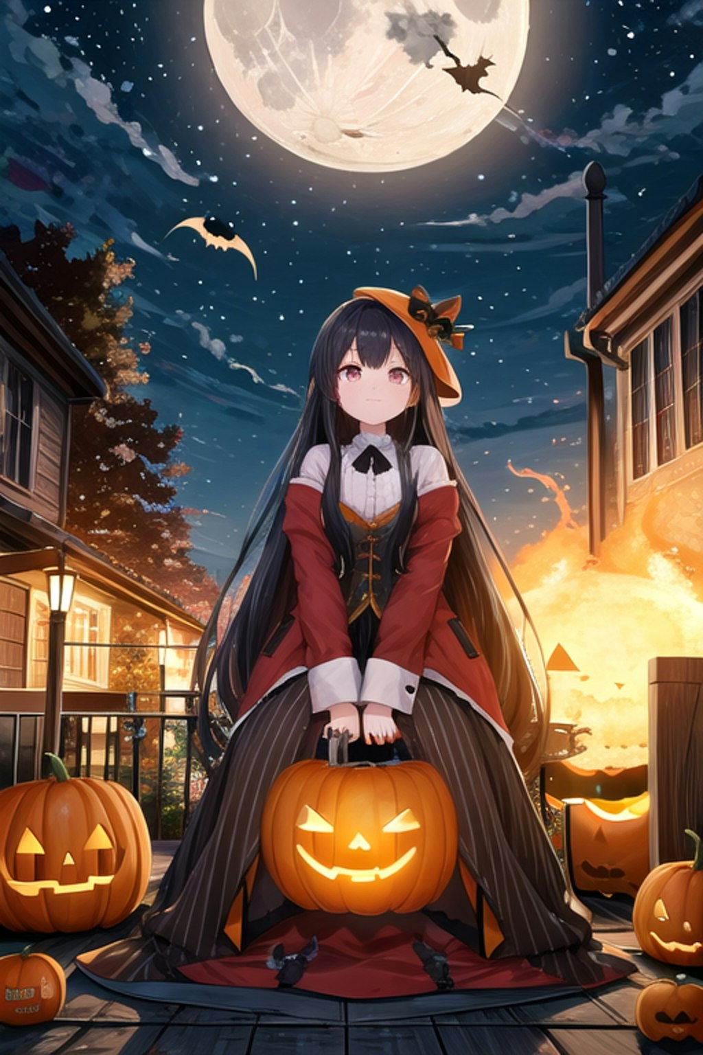 ハロウィンで爆発するさくらちゃん