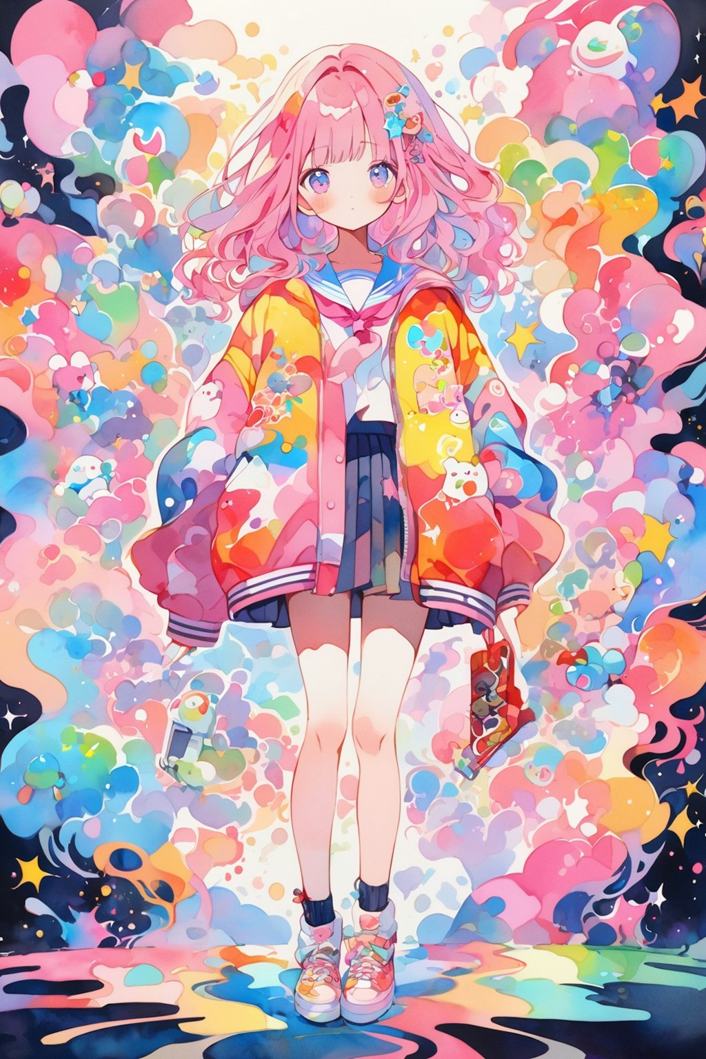 kawaii graffiti art