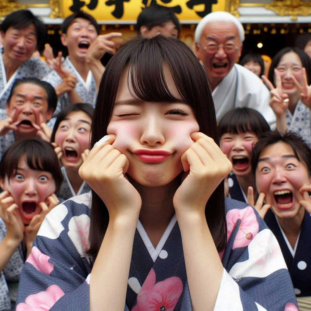 夏の変顔祭り