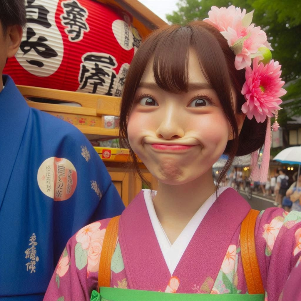 夏の変顔祭り