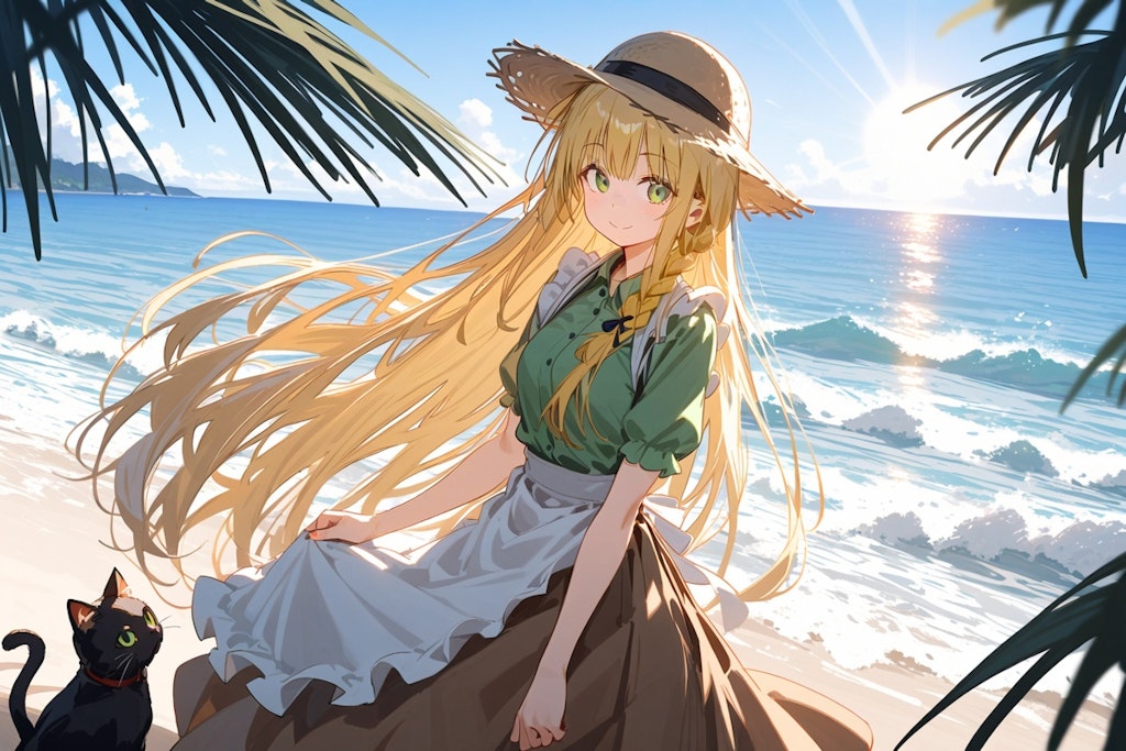 海は広いな大きいニャ！