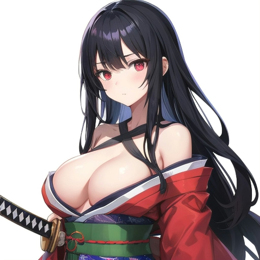 巨乳の女剣士（和）