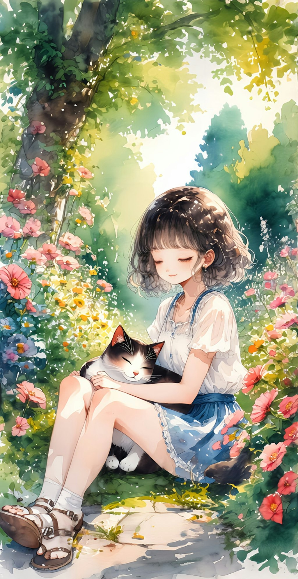 猫と少女