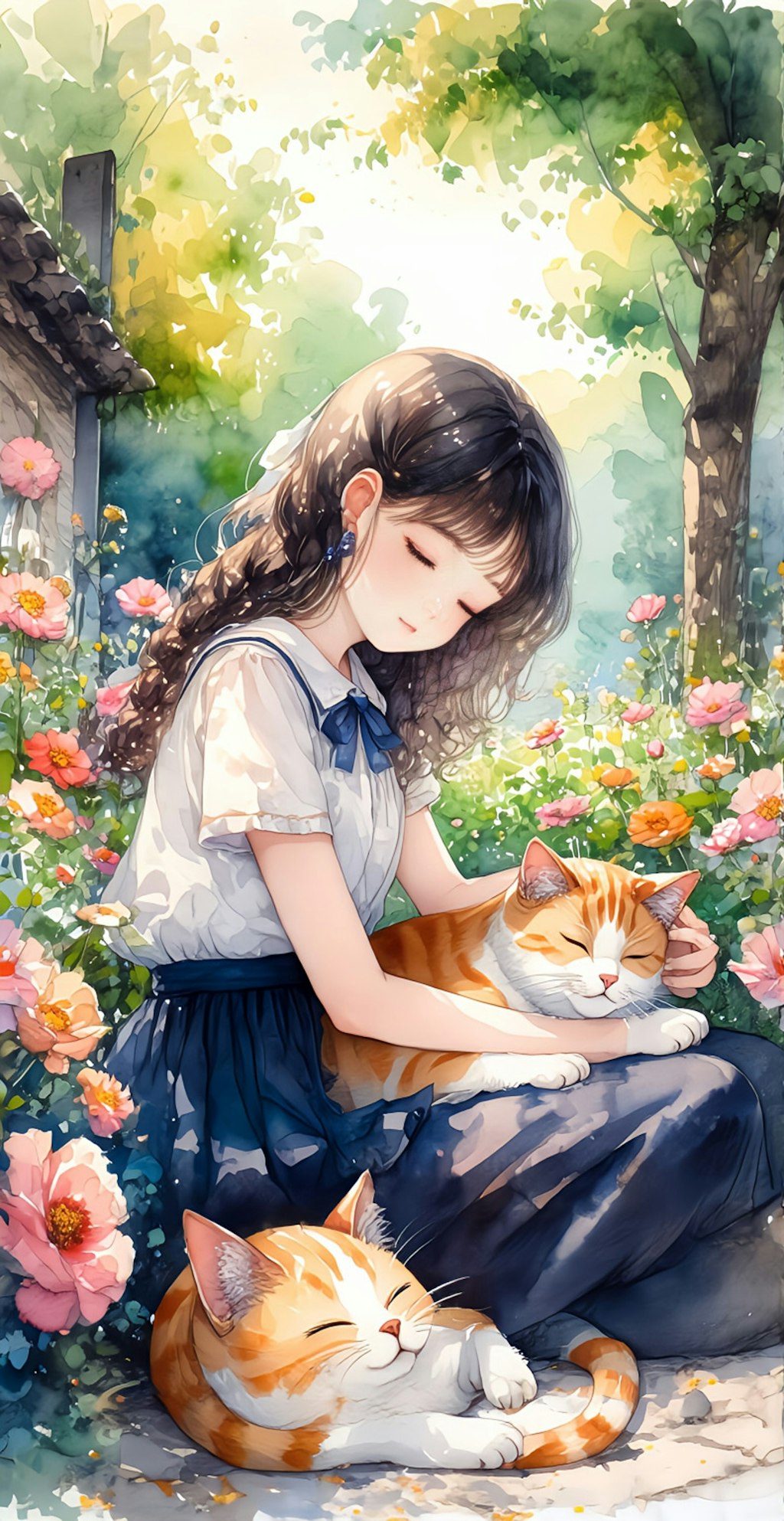 猫と少女