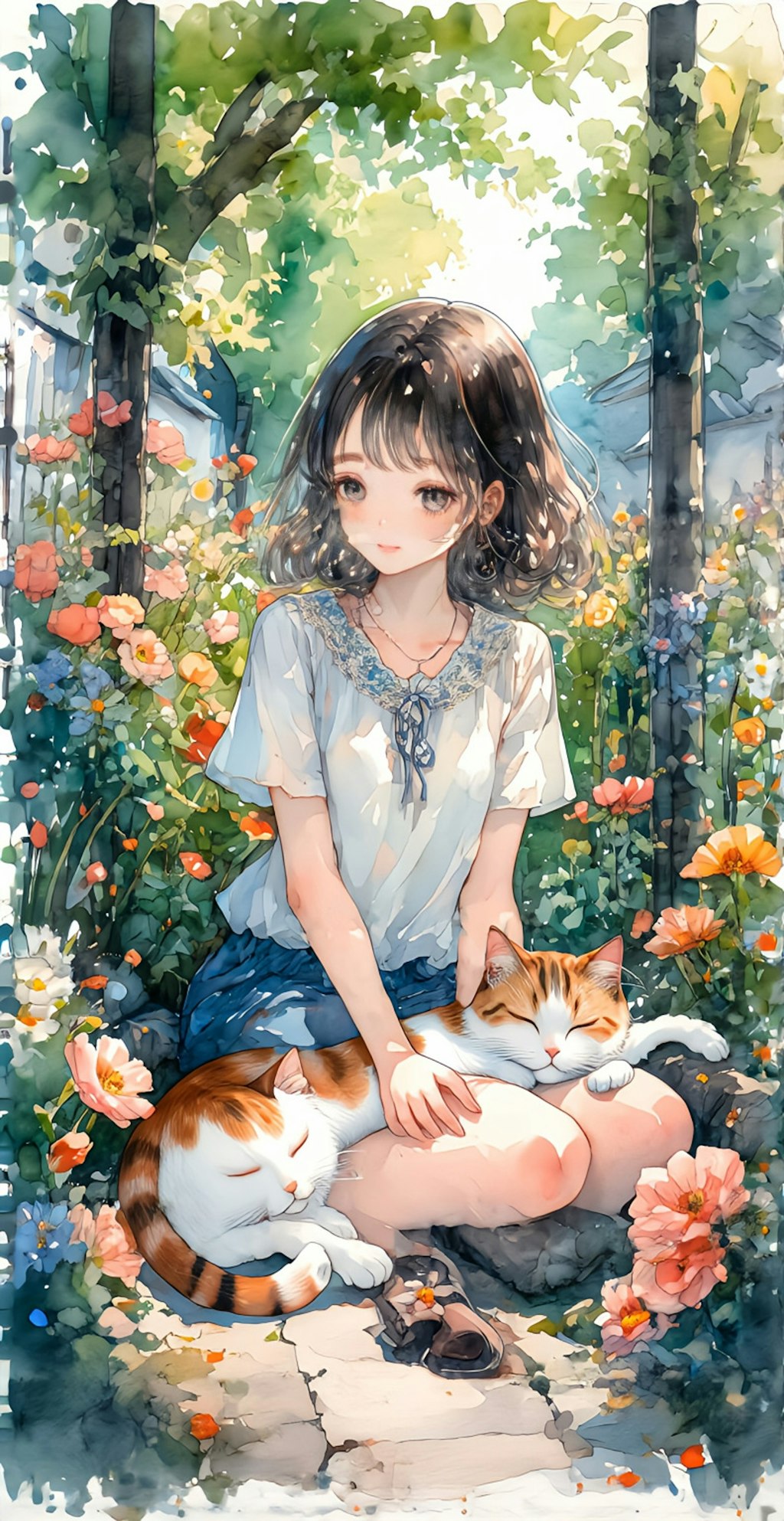 猫と少女