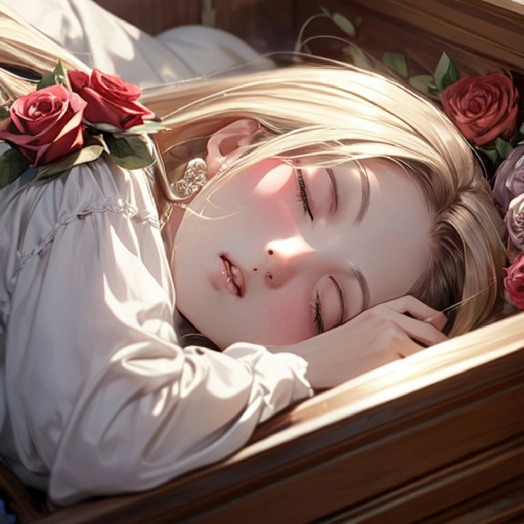 Vampire sleeping