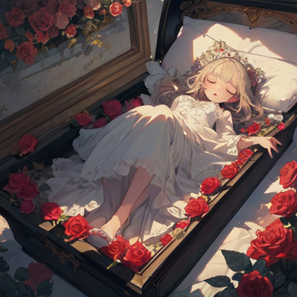 Vampire sleeping