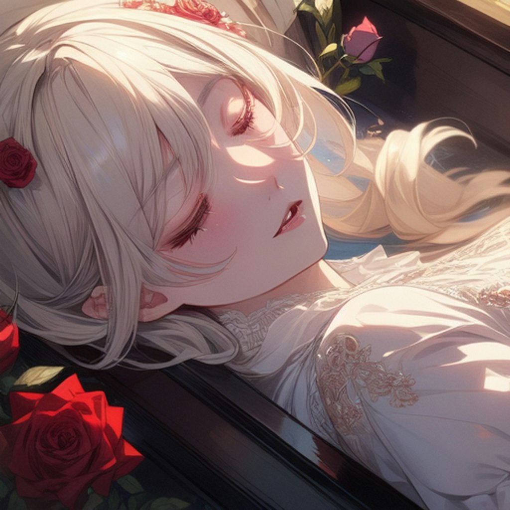 Vampire sleeping