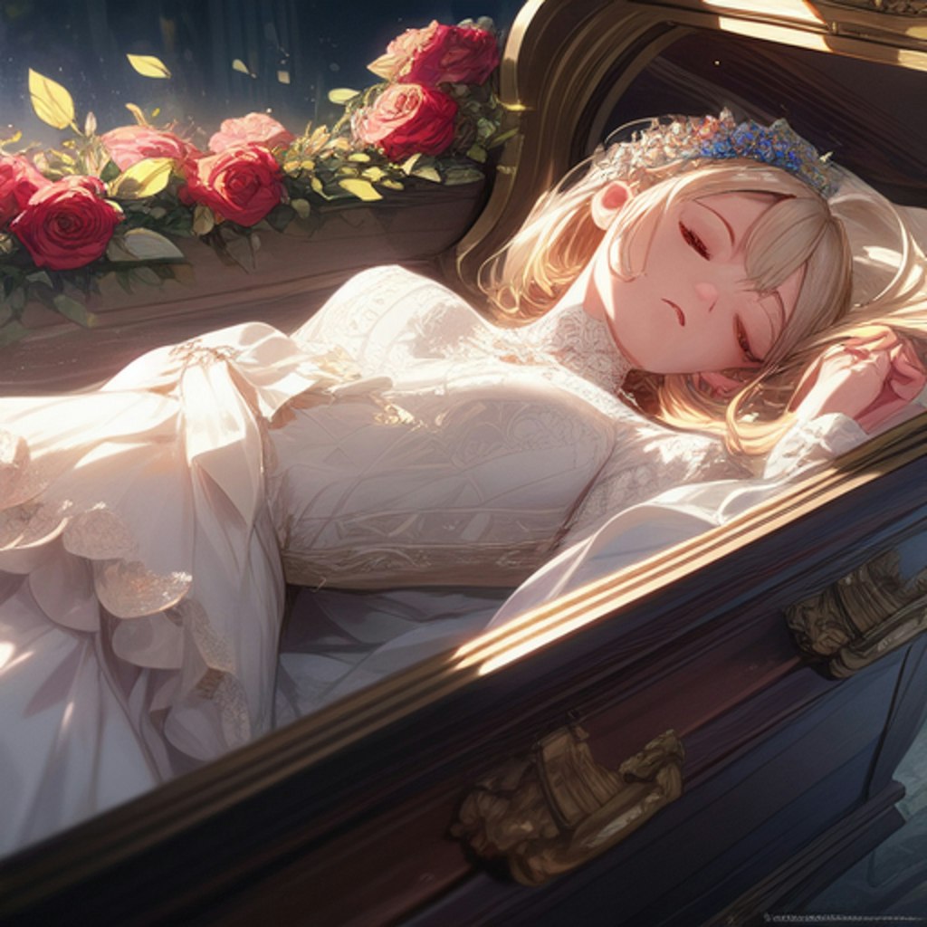 Vampire sleeping