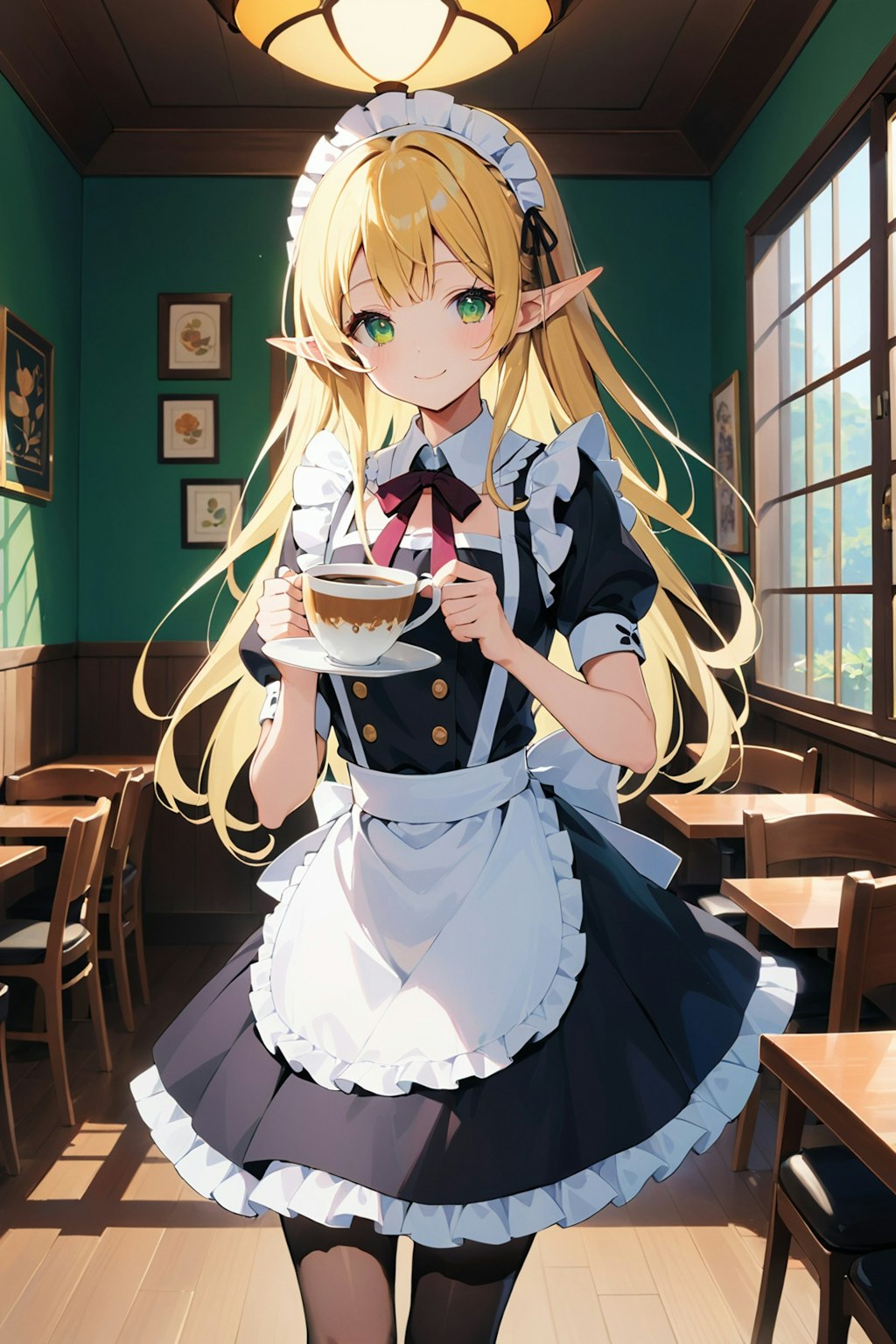 レトロなメイドカフェ