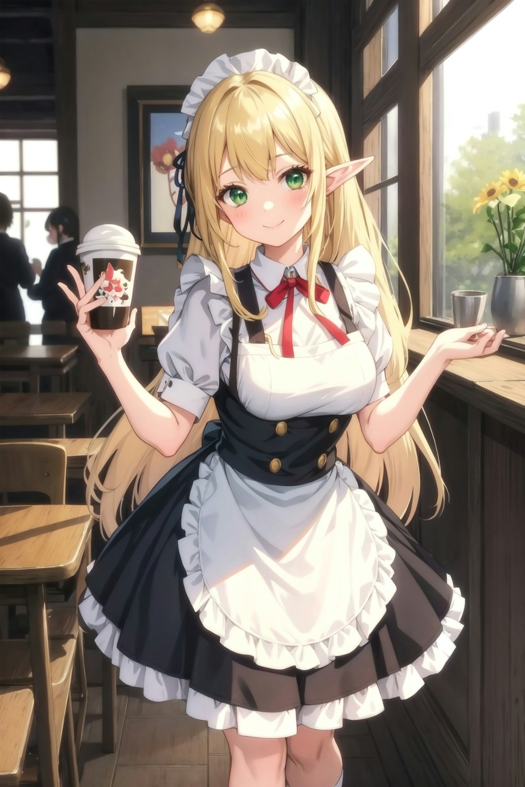 レトロなメイドカフェ