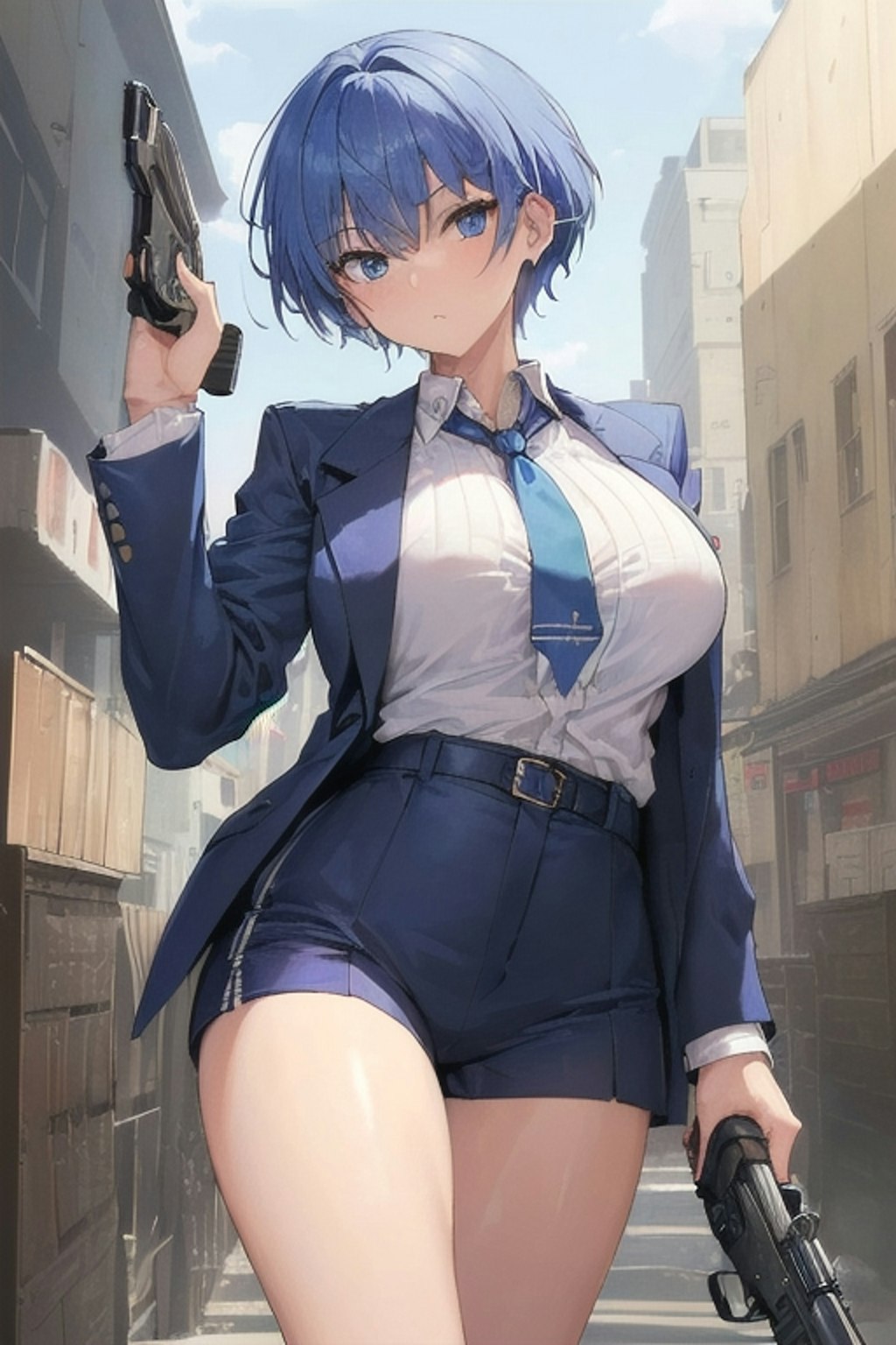 テスト2丁拳銃娘34