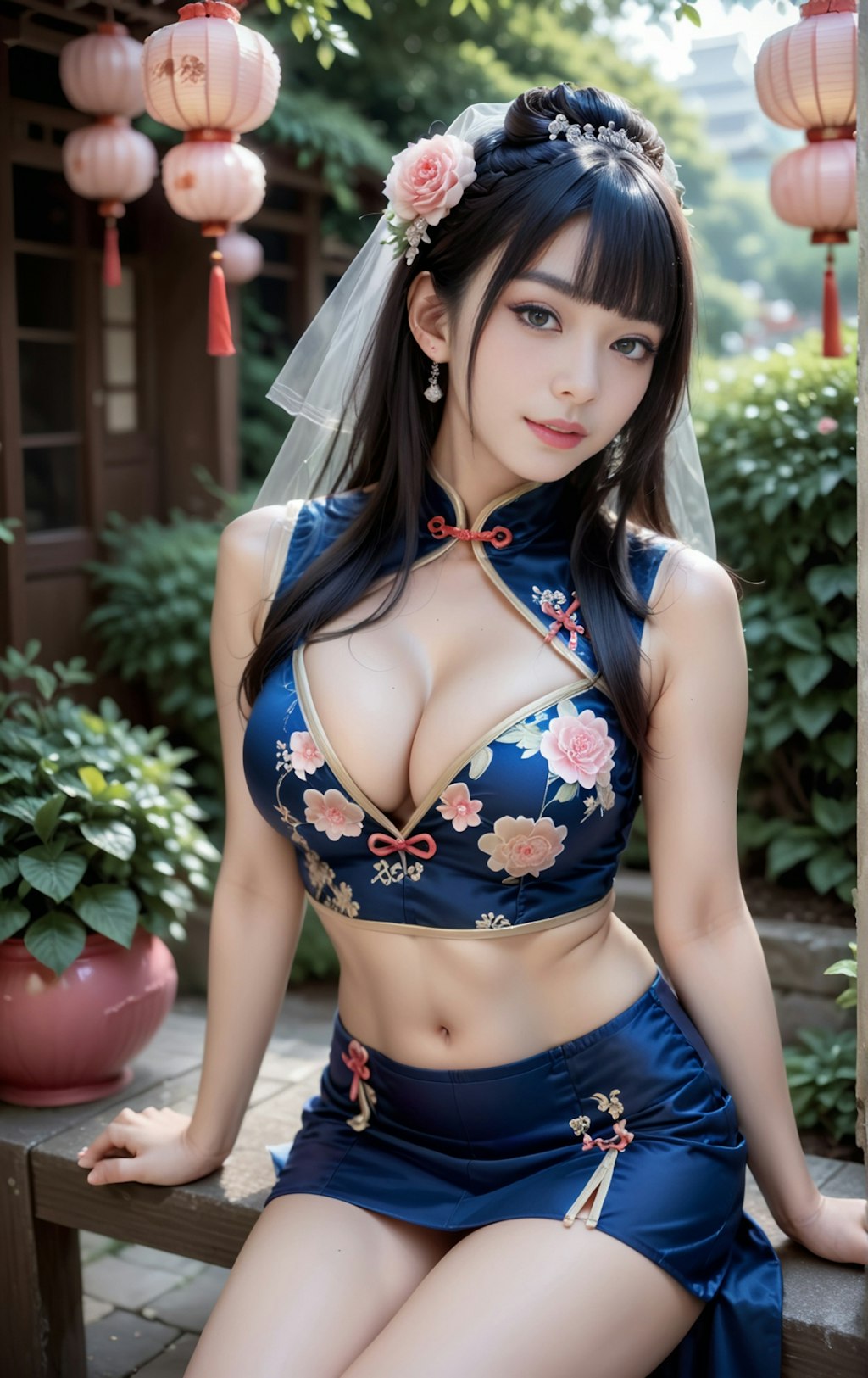 チャイナドレスの花嫁