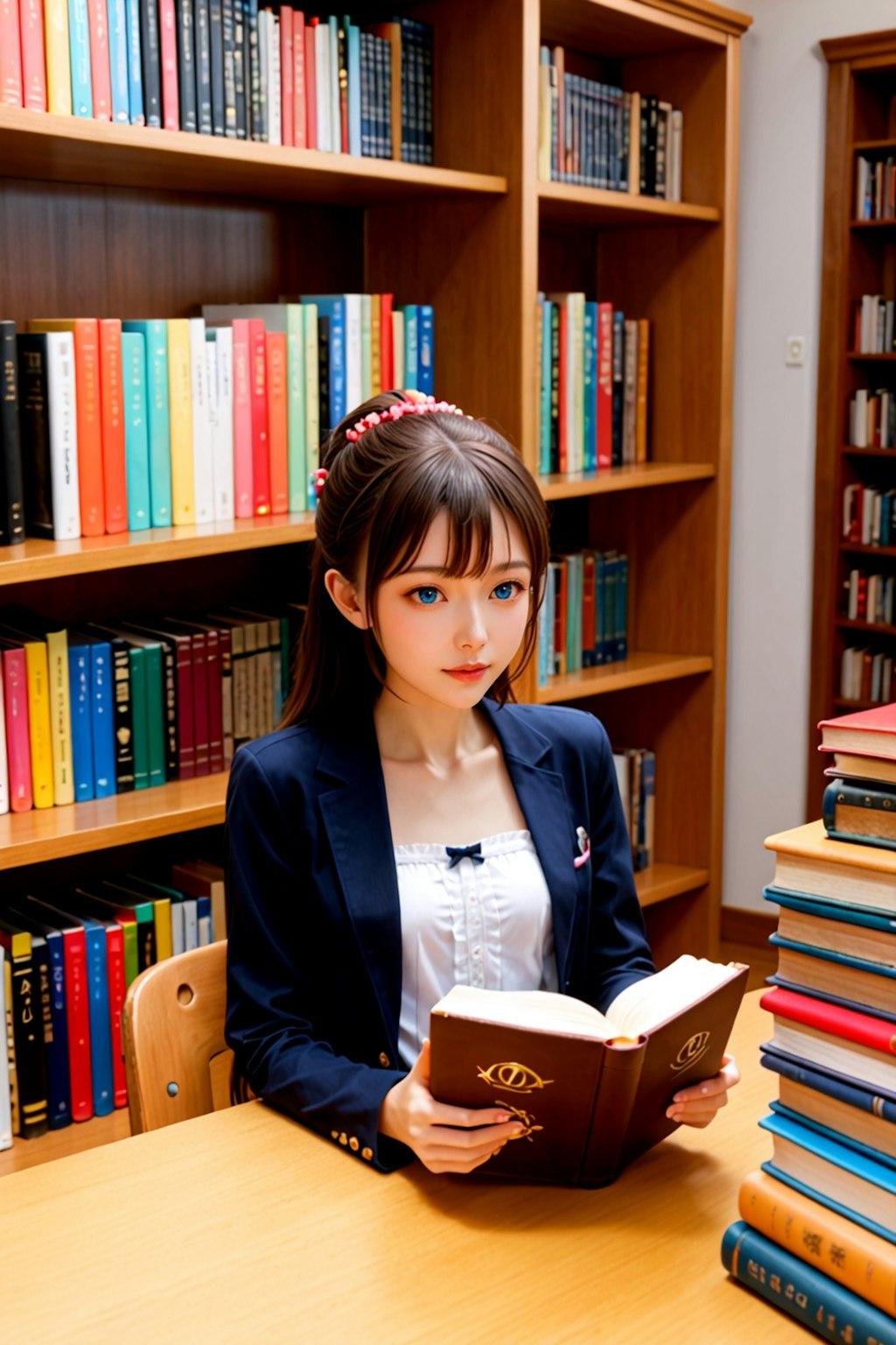 姉と図書館