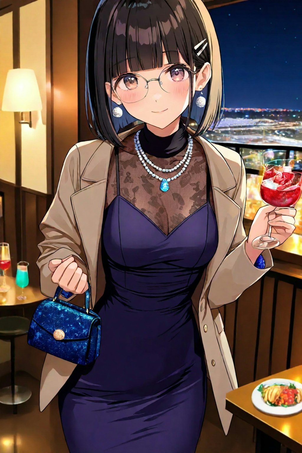 パーティのメガネちゃん🍷👓✨