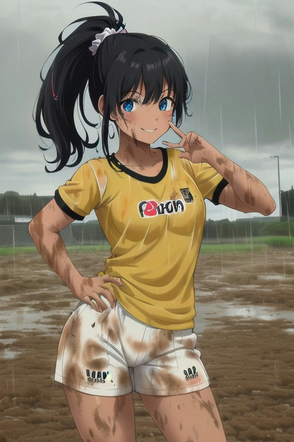 🏉泥まみれの女子ラグビー 52