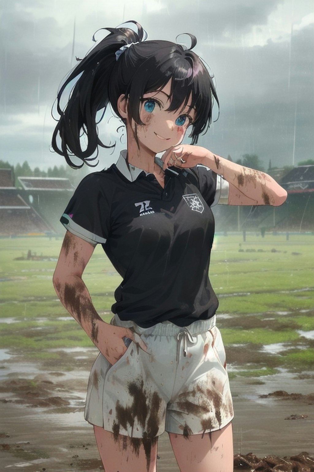 🏉泥まみれの女子ラグビー 52