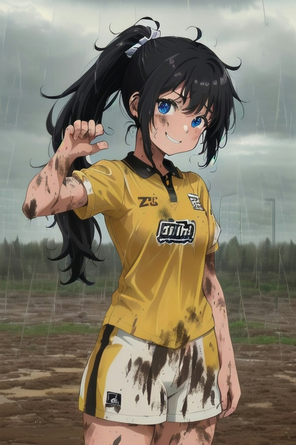 🏉泥まみれの女子ラグビー 52