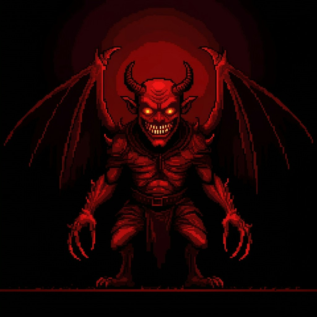 悪魔のドット絵その2