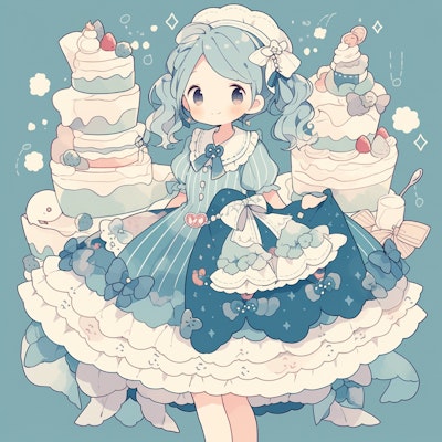 ケーキ少女