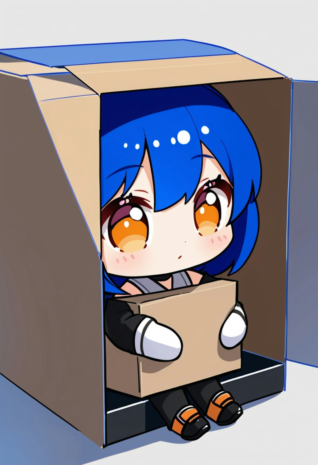 ごっこ（段ボール箱）