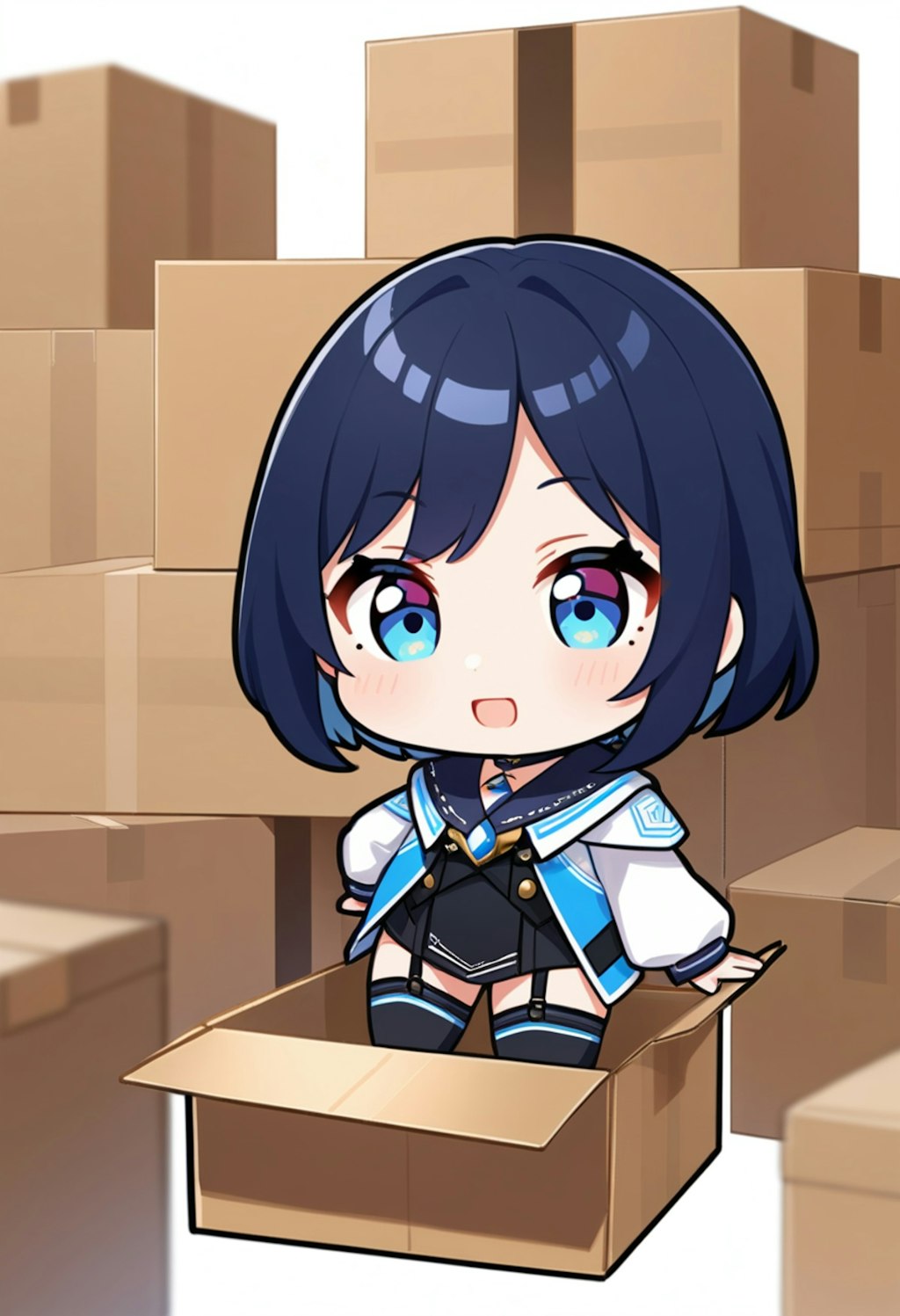 ごっこ（段ボール箱）