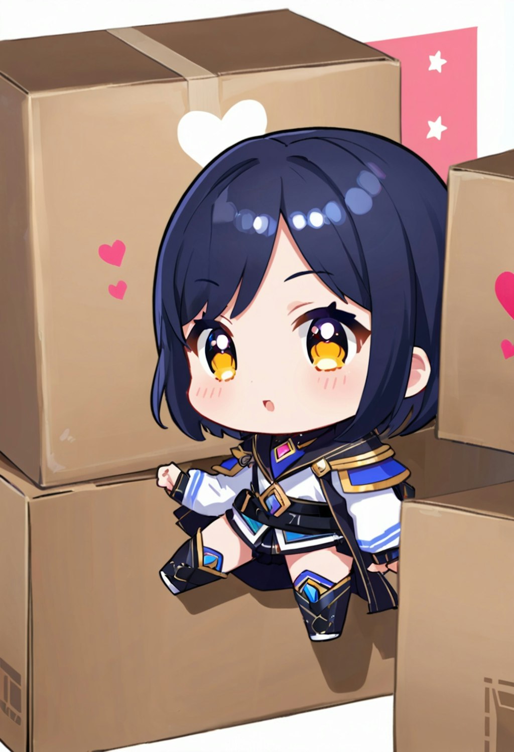 ごっこ（段ボール箱）