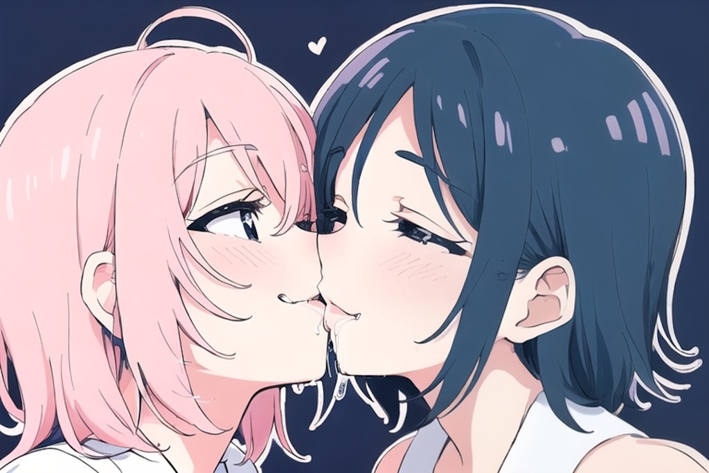 官能的なレズKISS 2