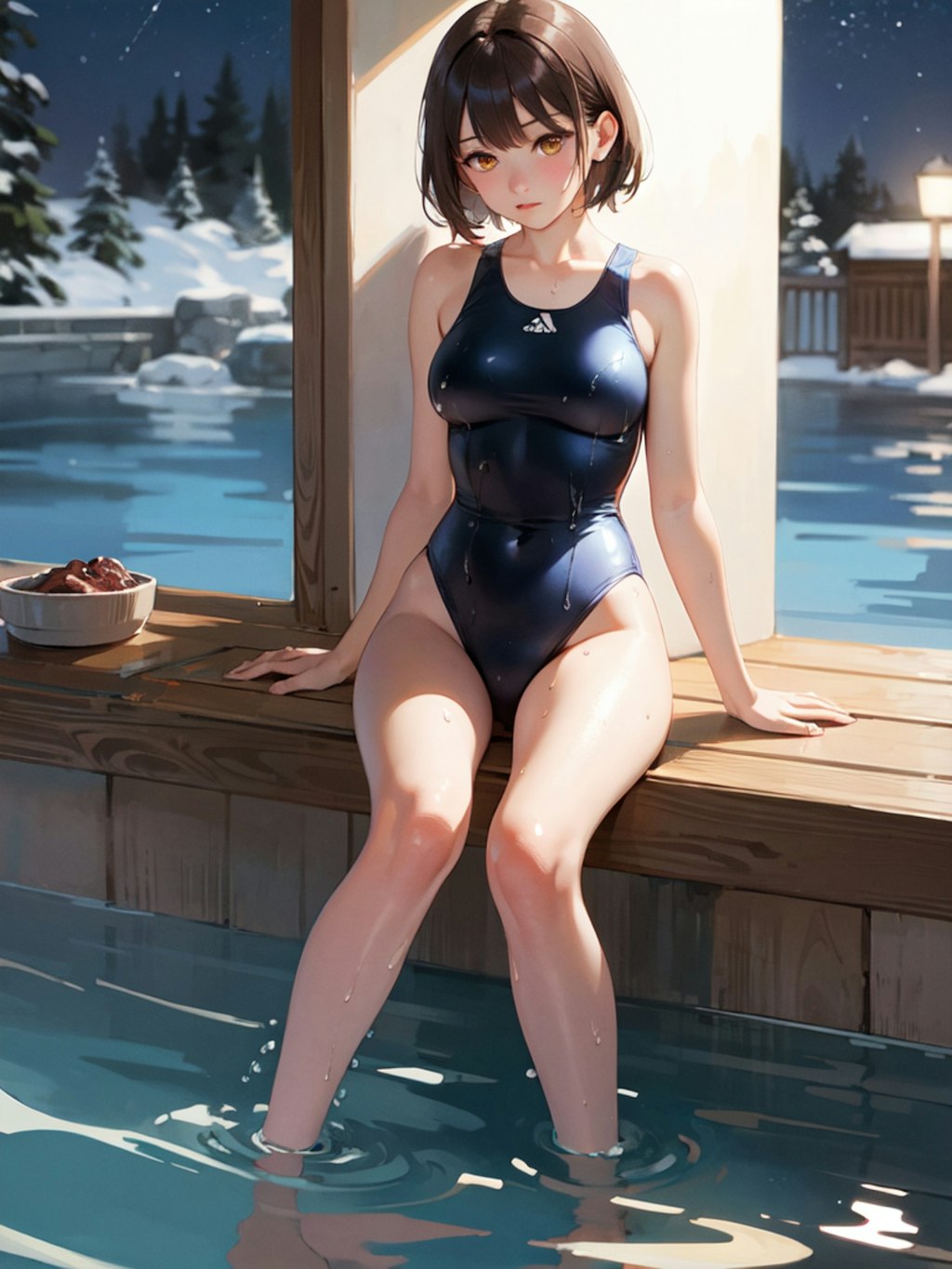 水着の女性1