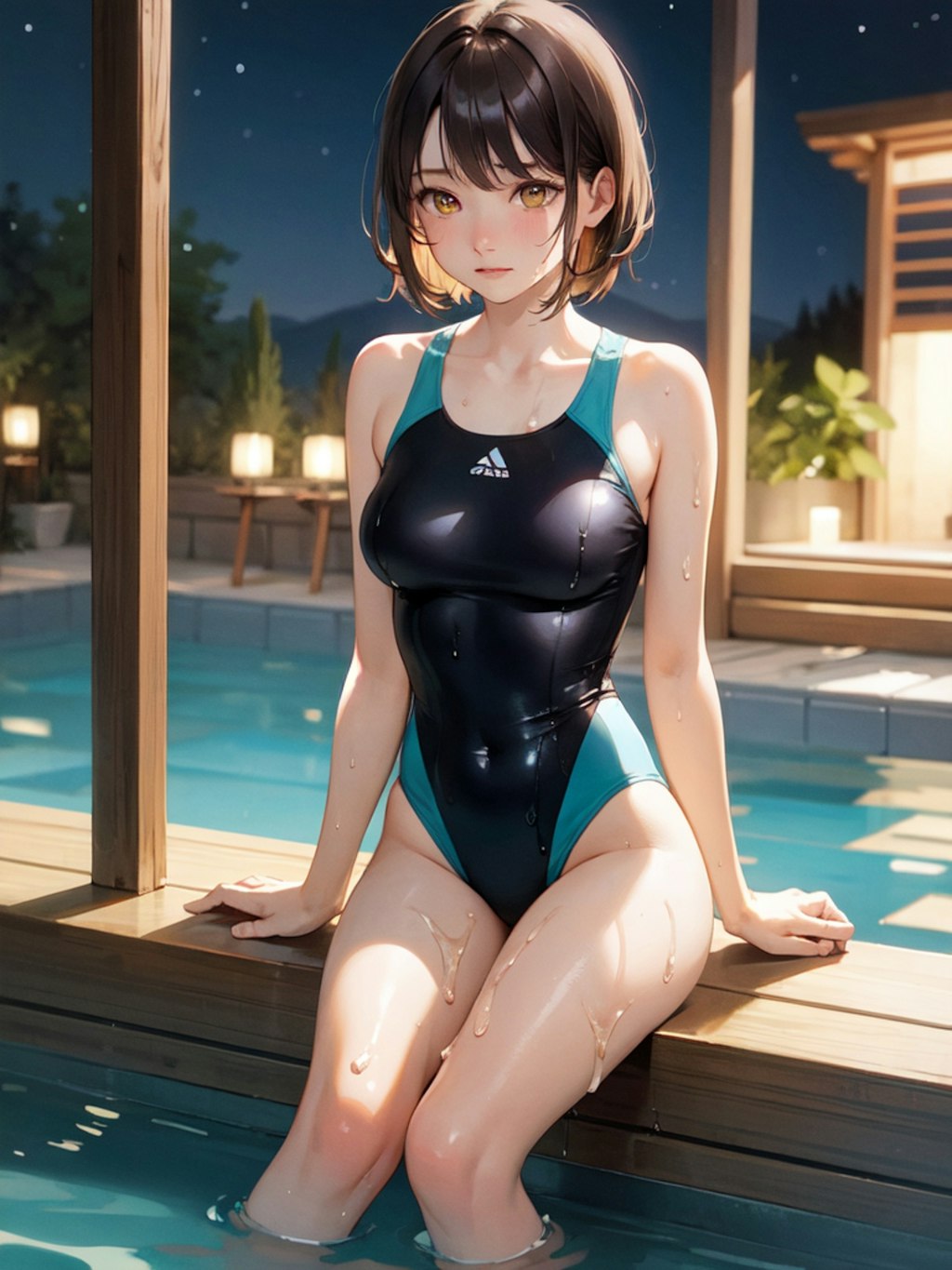 水着の女性1