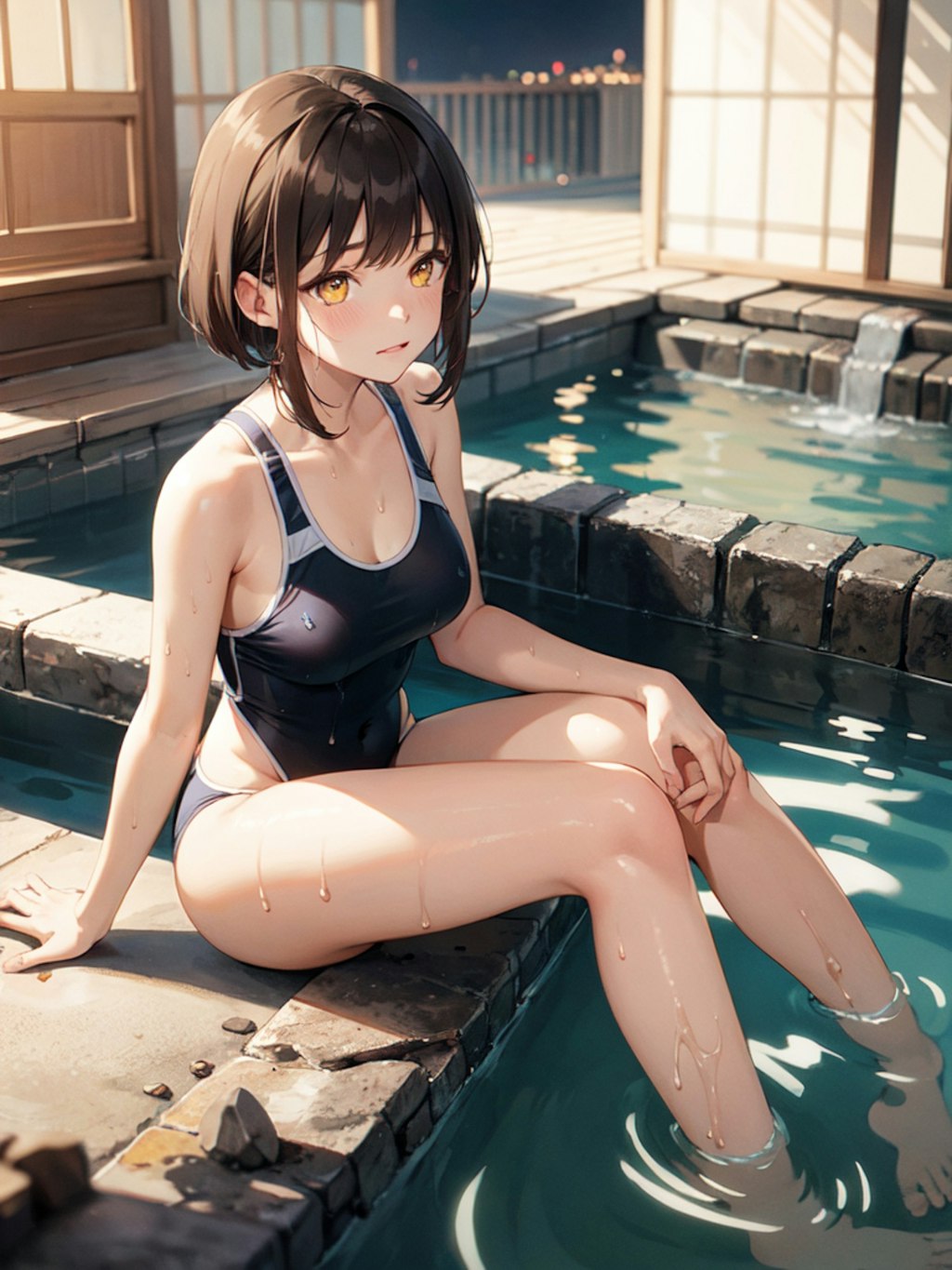 水着の女性1