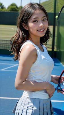 スポーツ女子(テニス編)