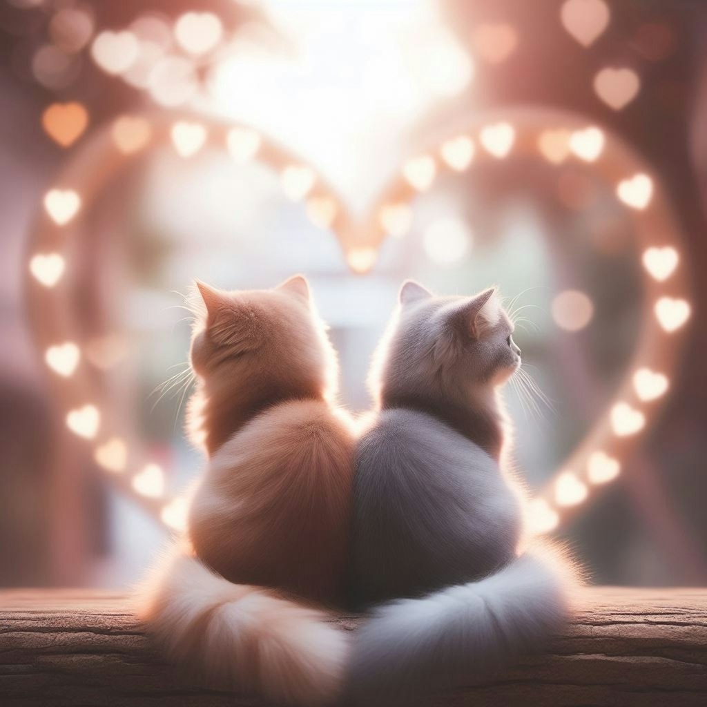 HEART CATS