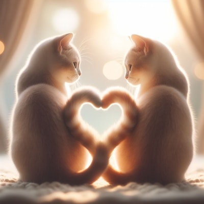 HEART CATS