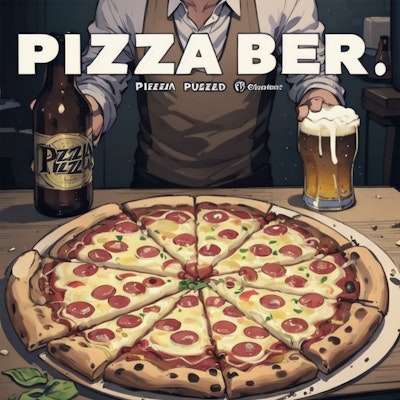 pizza &beer