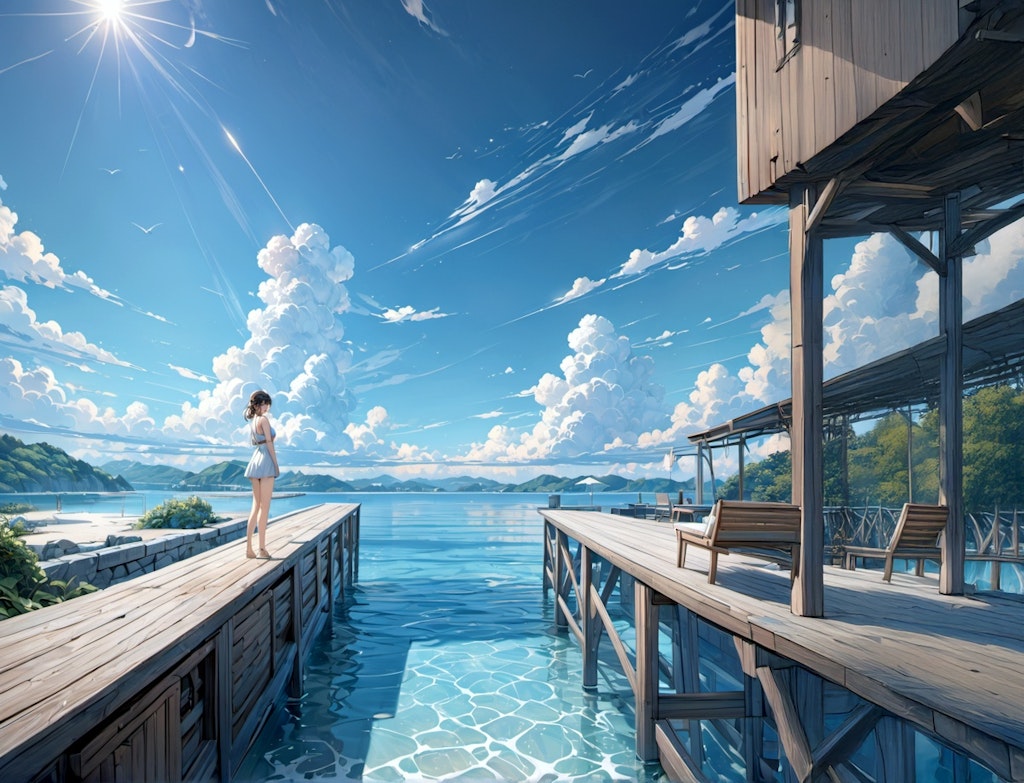 夏空と少女75